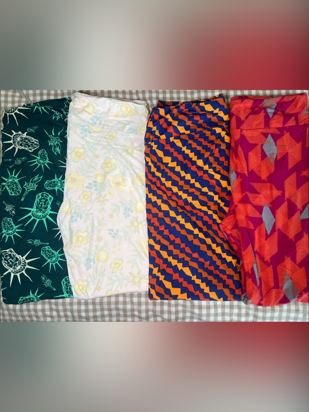 LuLaRoe Bundle of 4 TC Leggings All New